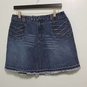 Spiegel, 100% cotton denim skirt. Size 10.